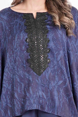 Women's Ethnic Tops (Navy)