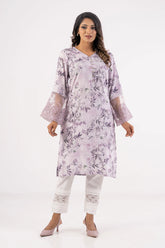 Women's Ethnic Tops (Purple Printed)