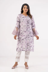 Women's Ethnic Tops (Purple Printed)