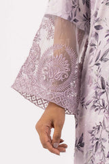 Women's Ethnic Tops (Purple Printed)