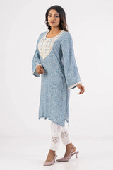 Women's Ethnic Tops (Blue Floral)