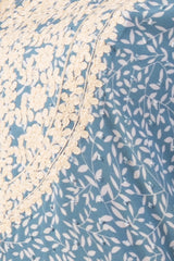 Women's Ethnic Tops (Blue Floral)