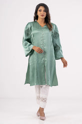 Women's Ethnic Tops (Aqua Green)