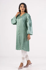 Women's Ethnic Tops (Aqua Green)
