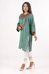 Women's Ethnic Tops (Sea Green)