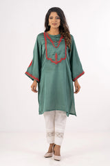 Women's Ethnic Tops (Sea Green)