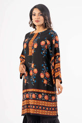 Women's Ethnic Tops (Black Printed)