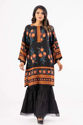 Women's Ethnic Tops (Black Printed)