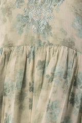 Women's Ethnic Tops (Aqua Green)