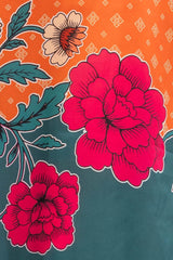 Women's Ethnic Tops (Orange Printed)