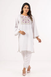 Women's Ethnic Tops (Set) (White)