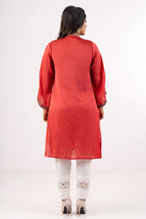 Women's Ethnic Tops (Red)