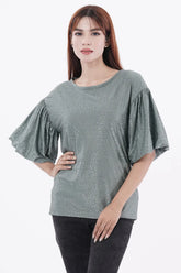 Women's Knitted Tops (Dark Sage)