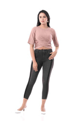Women's Knitted Tops (Mauve)