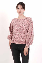 Women's Knitted Tops (Flower Printed)