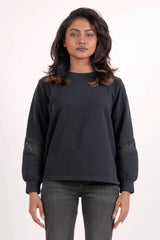 Women's Knitted Tops (Black)