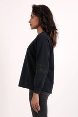 Women's Knitted Tops (Black)