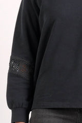 Women's Knitted Tops (Black)