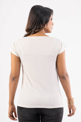 Women's Knitted Tops (White)