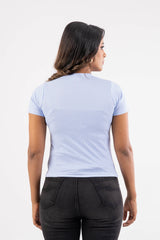 Women's Knitted Tops (Blue Stripe)