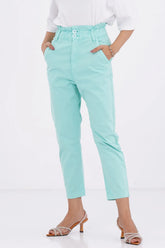 Women's Non Denim Pant (Turquoise)