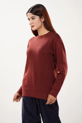Women's Sweater (Maroon)