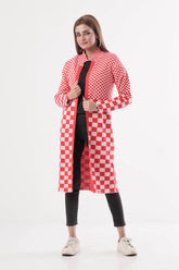 Women's Sweater (Red Check)