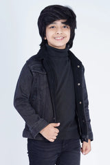 Boy's Jacket (2-7Y) (Black)