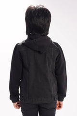 Boy's Jacket (2-7Y) (Black)