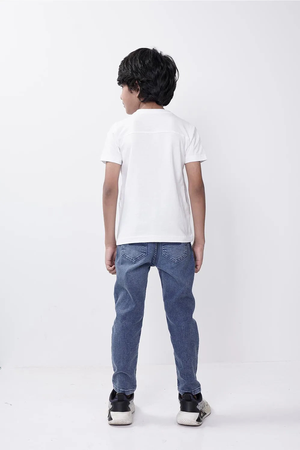 Boy's Denim Pant (8-13Y) (Medium Wash)