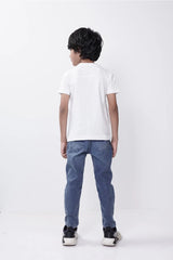 Boy's Denim Pant (8-13Y) (Medium Wash)