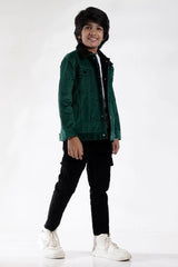 Boy's Jacket (6-13Y) (Green)