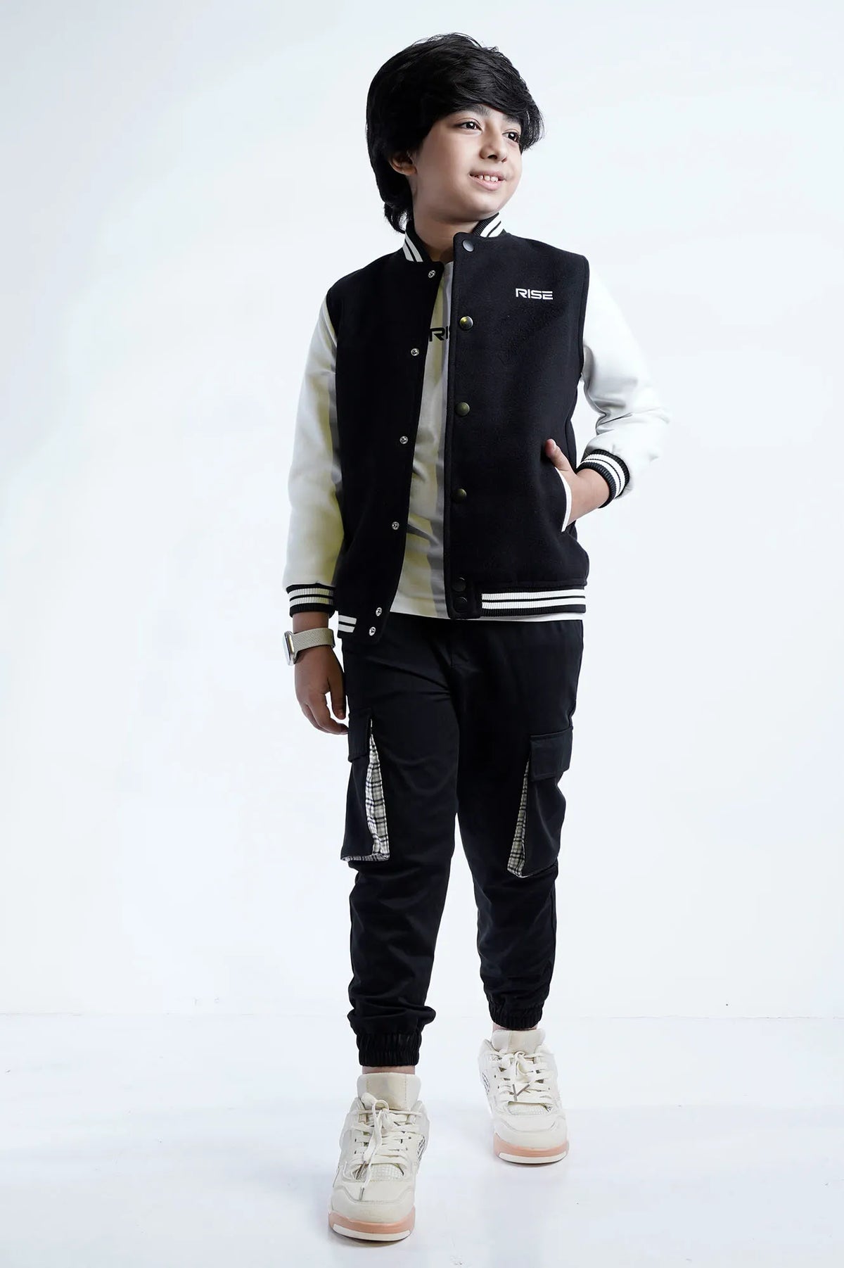 Boy's Jacket (6-13Y) (Black)