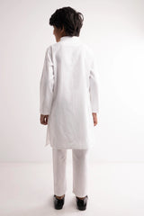 Boy's Panjabi (2-7Y) (White)