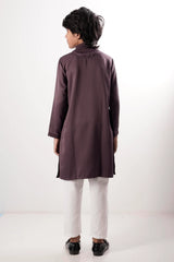Boy's Panjabi (2-7Y) (Purple)