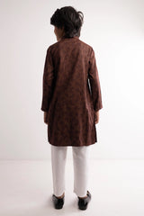 Boy's Panjabi (8-13Y) (Umber)