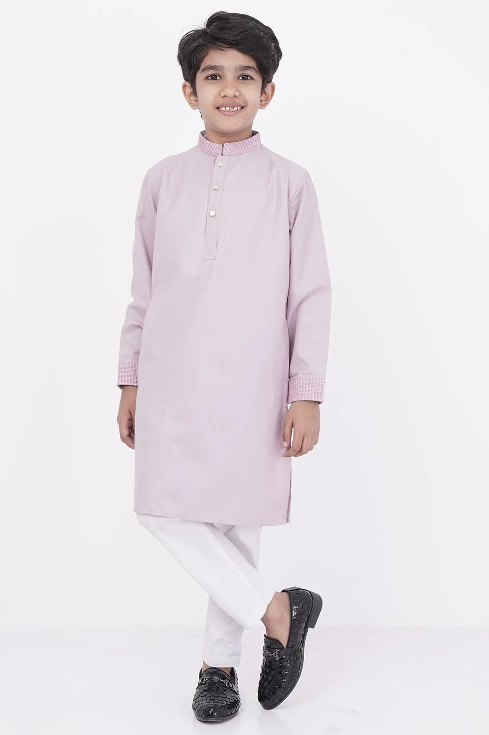 Boy's Panjabi (8-13Y) (Lt. Pink)