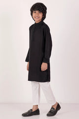 Boy's Panjabi (2-7Y) (Black)