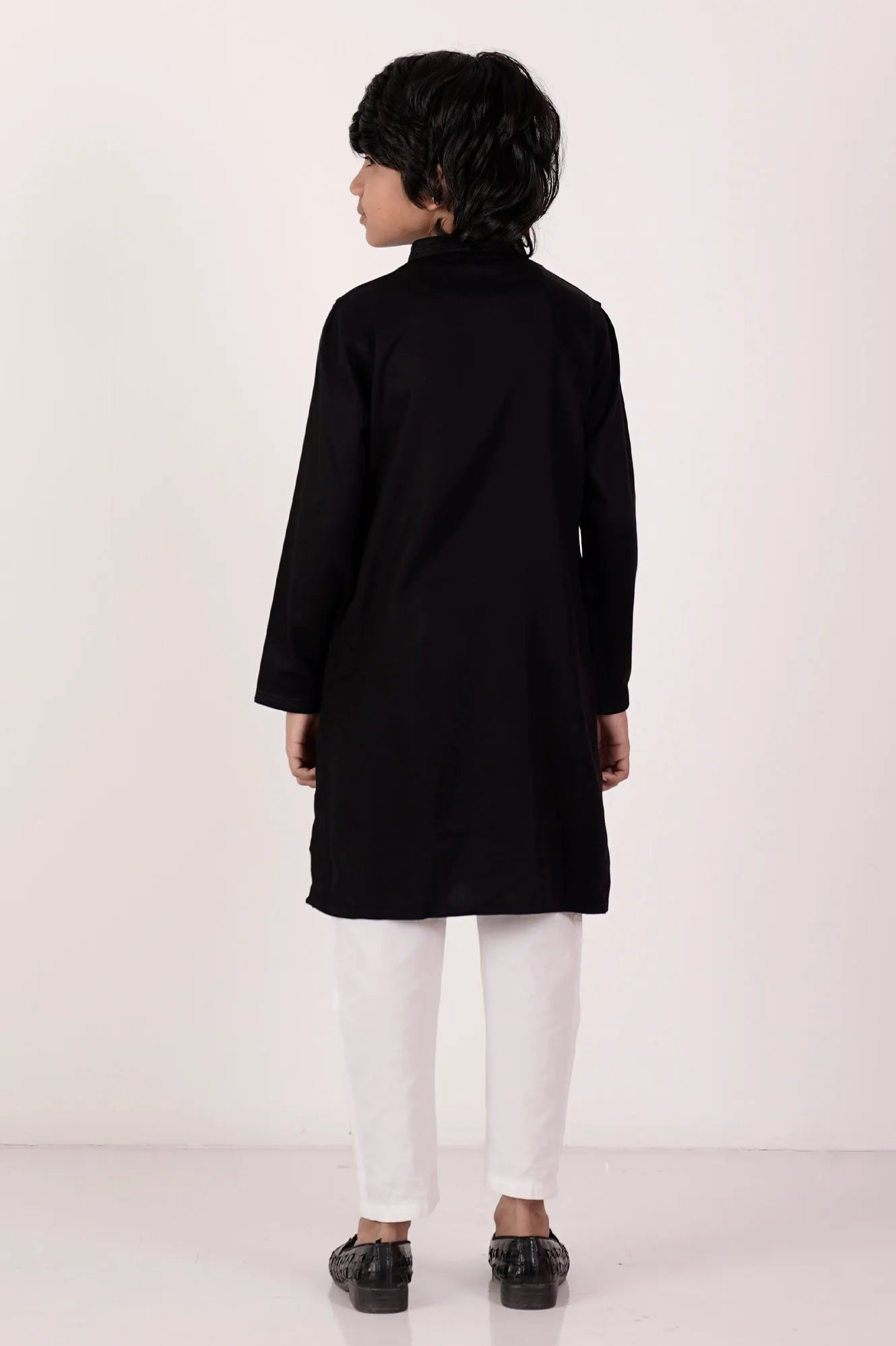 Boy's Panjabi (2-7Y) (Black)