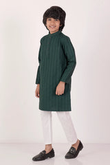 Boy's Panjabi (8-13Y) (Green)