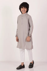 Boy's Panjabi (2-7Y) (Brownish Grey)