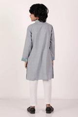 Boy's Panjabi (8-13Y) (Lt. Blue)