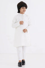Boy's Panjabi (2-7Y) (White)