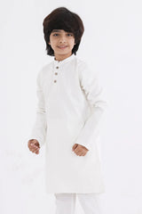 Boy's Panjabi (2-7Y) (White)