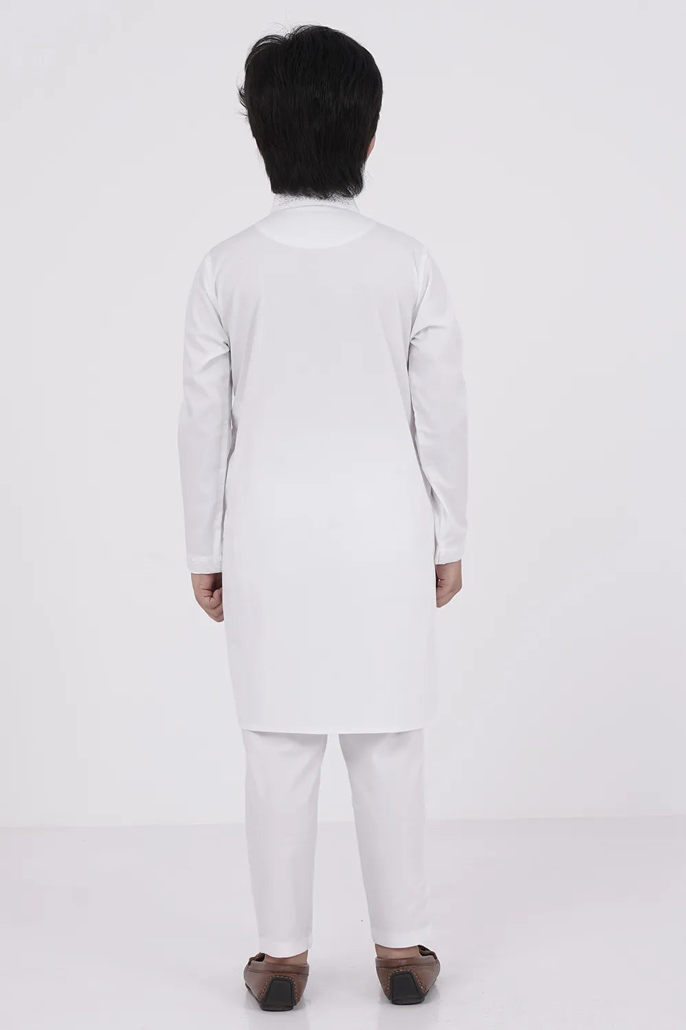 Boy's Panjabi (8-13Y) (White)
