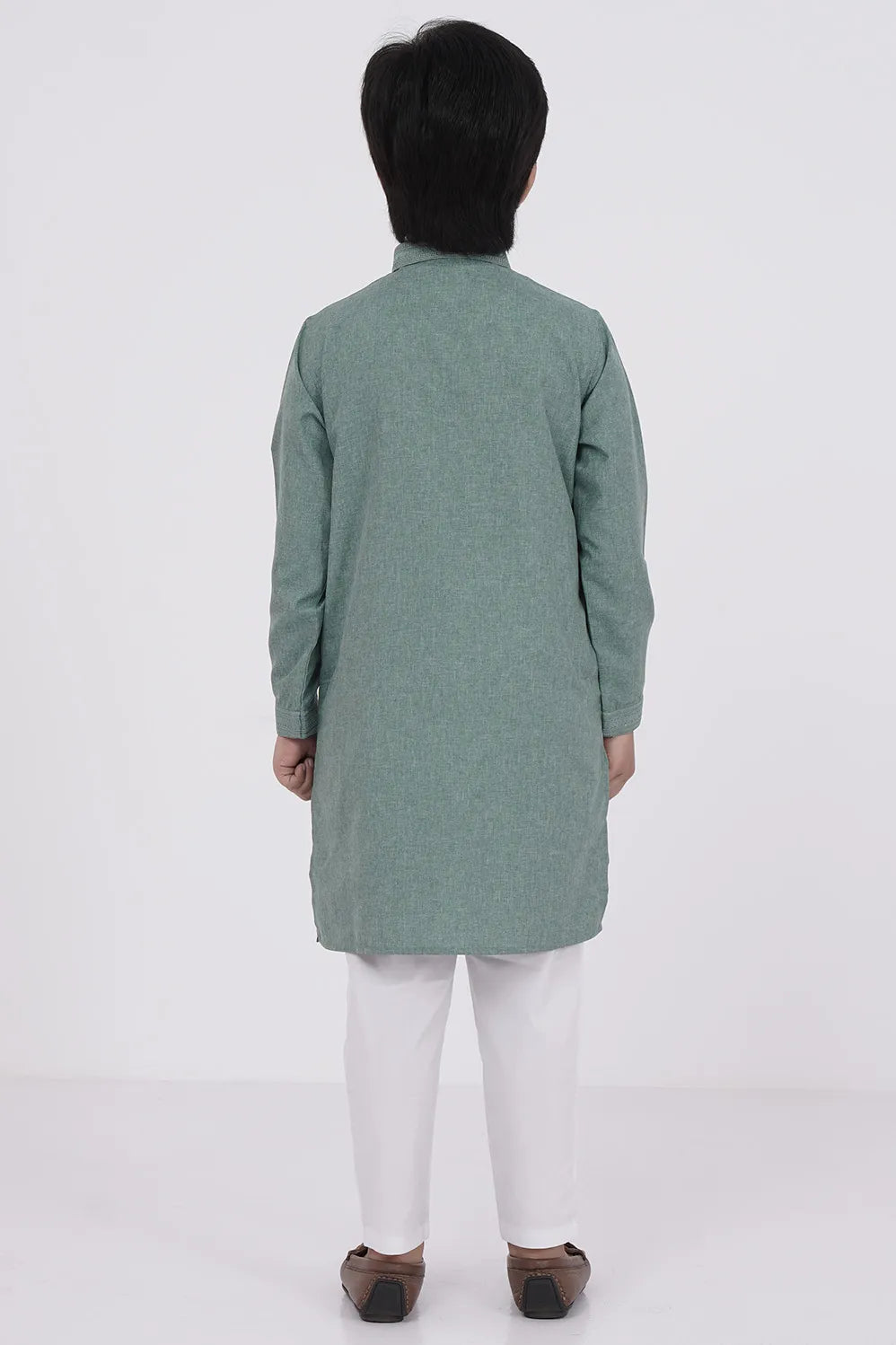Boy's Panjabi (2-7Y) (Sage Green)