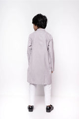 Boy's Panjabi (8-13Y) (Lt. Purple)