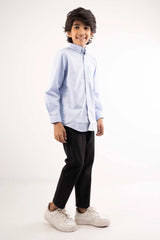 Boy's Shirt (2-7Y) (Blue)