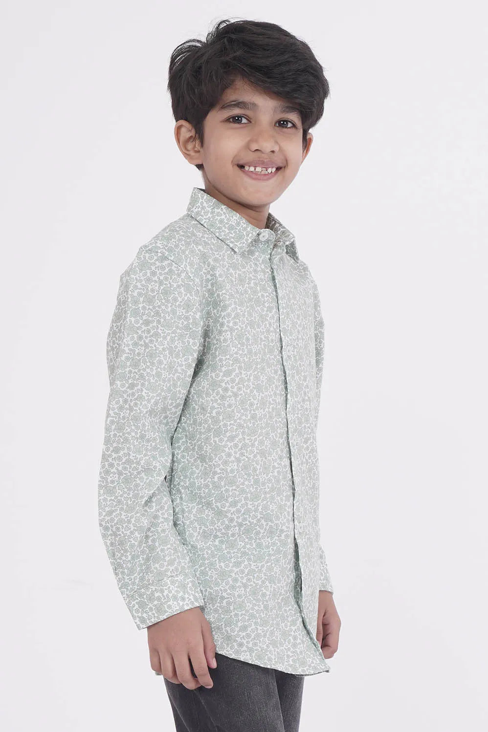 Boy's Shirt (2-7Y) (Mint Printed)