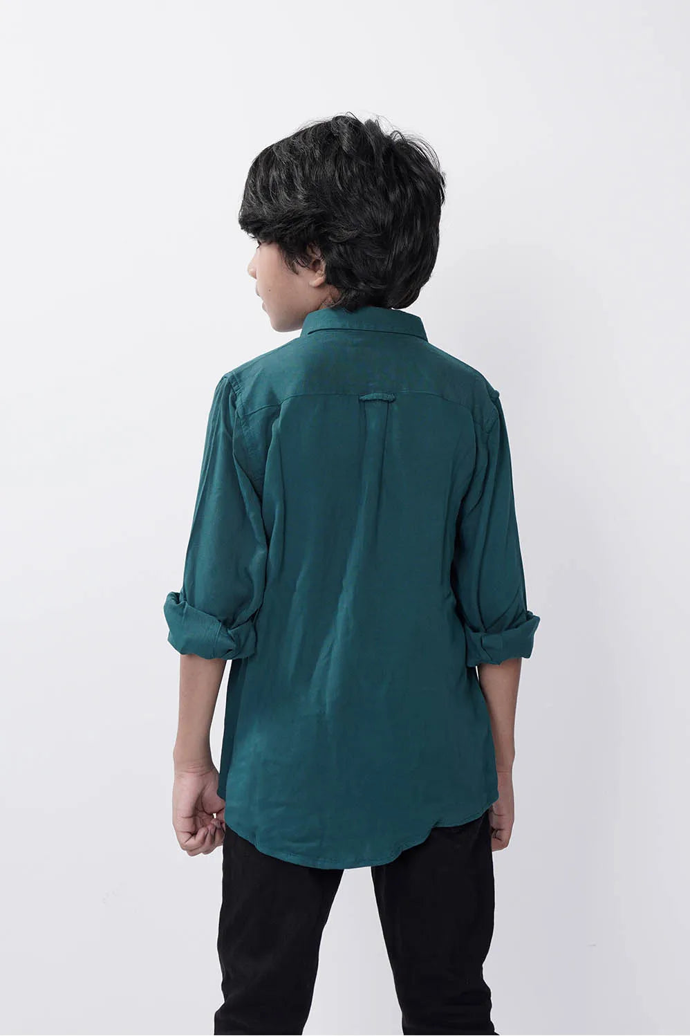 Boy's Shirt (2-7Y) (Dk. Green)
